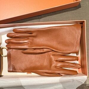 Cult Gaia Eris Leather Gloves